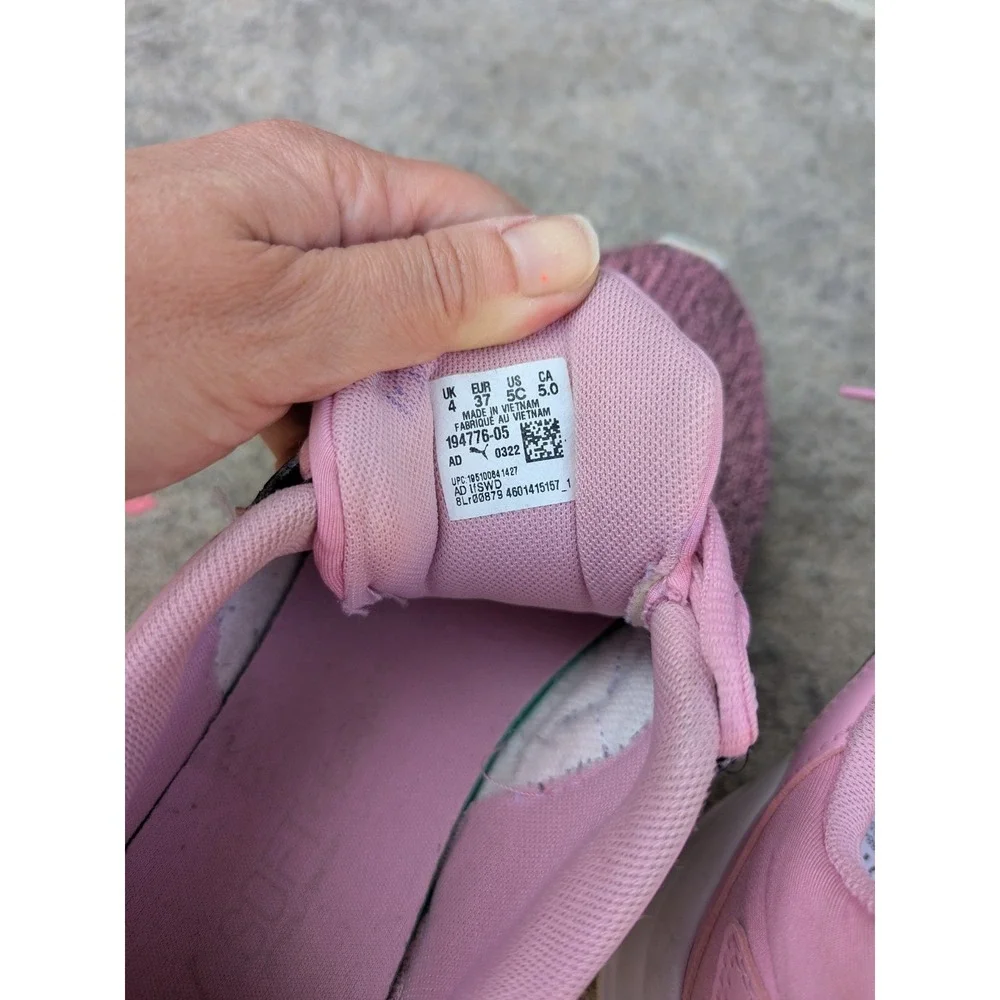 Puma Comet 2 Alt Shoes Kids Youth Girls Pink Size 5, Women's Size 6.5 - Picture 5 of 5